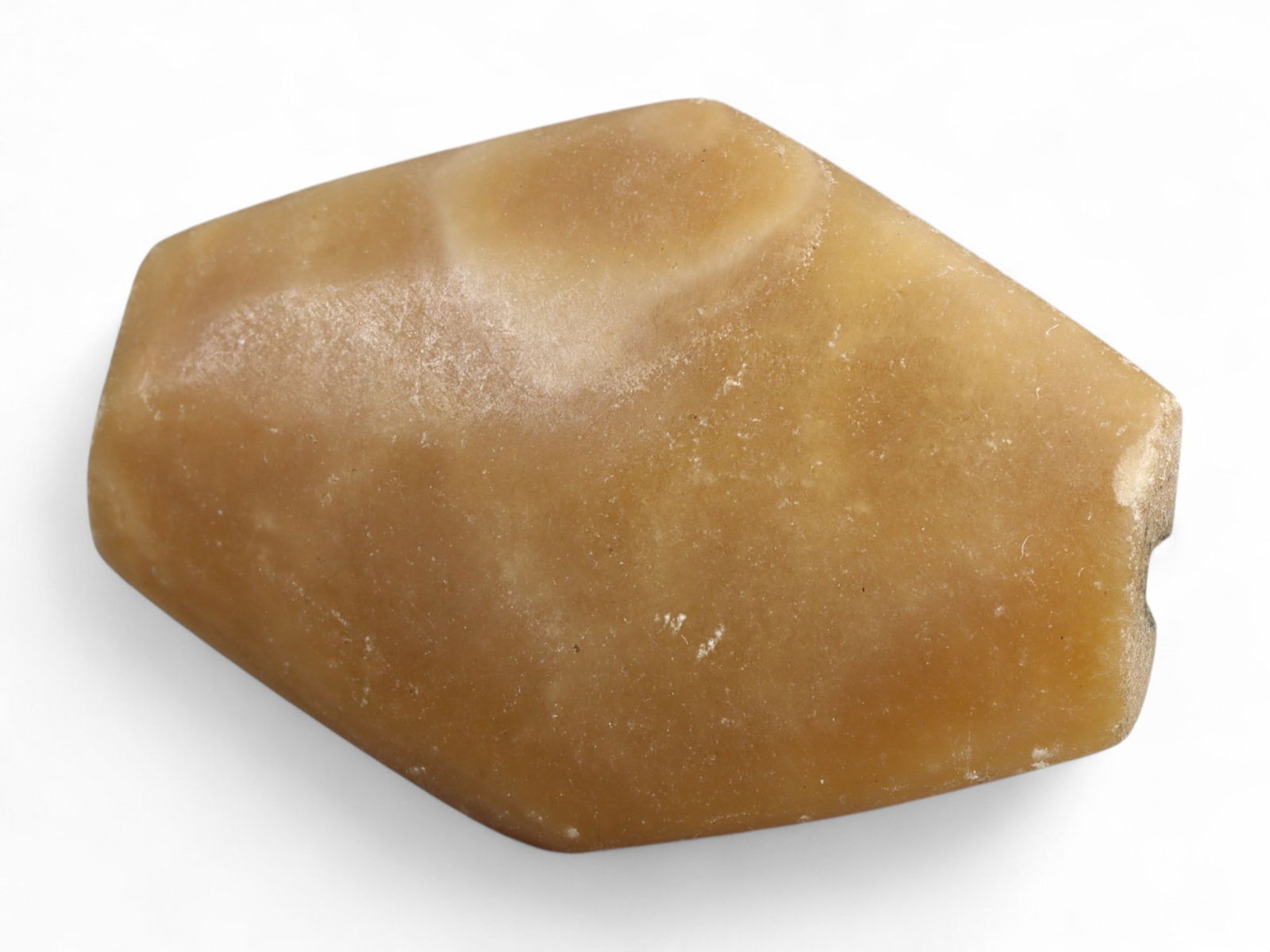 Ancient Islamic Seljuk Period Banded Agate Barrel Bead, c. 11th-13th Century, 2.5cm: This finely carved bead originates from the Islamic Seljuk period, c. 11th-13th century, a time when trade routes across Persia and Central Asia flourished under Seljuk influence. Crafted from banded