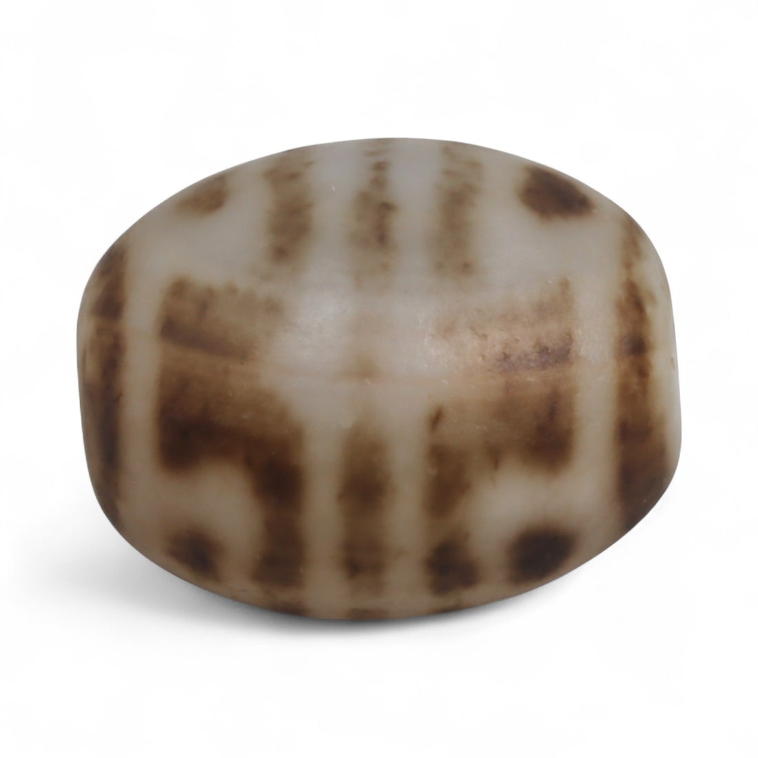 Antique Tibetan Etched Agate Dzi-Style Bead, c. 19th-20th Century, 2cm (1 of 2)
