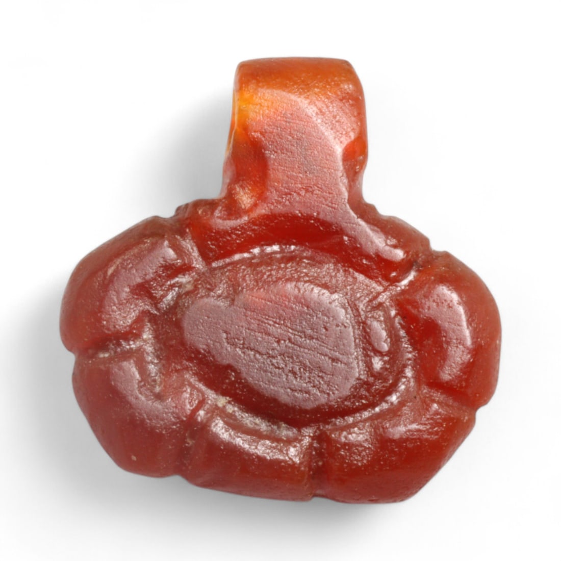 Ancient Coptic Egyptian Rosette-Shaped Amulet, c. 6th-8th Century CE, 1g (1 of 3)