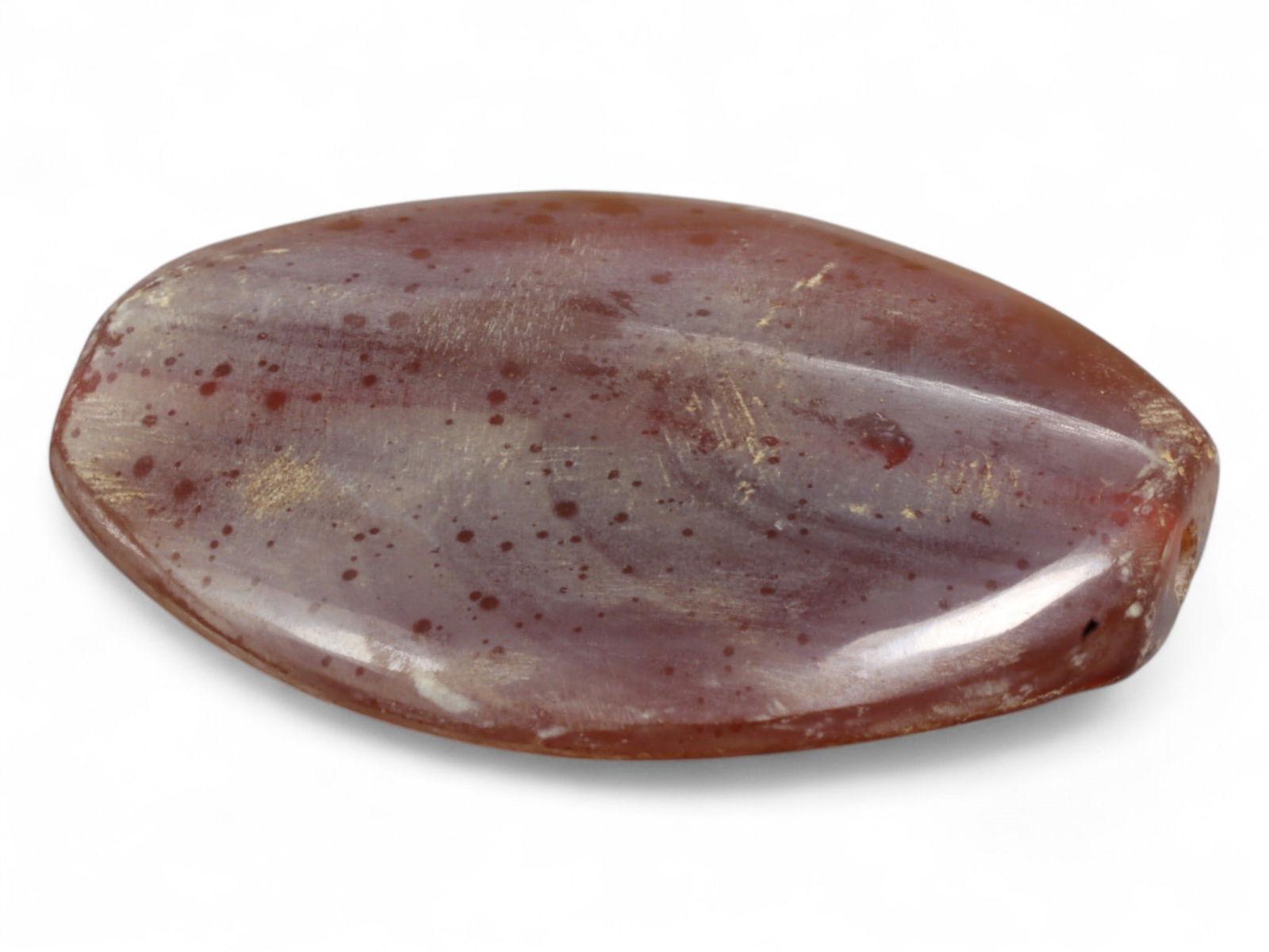 Ancient Indus Valley, Mesopotamia, and Egypt Agate Bead, c. 2nd-1st Millennium BC, 3.6cm, 10g (1 of 2)