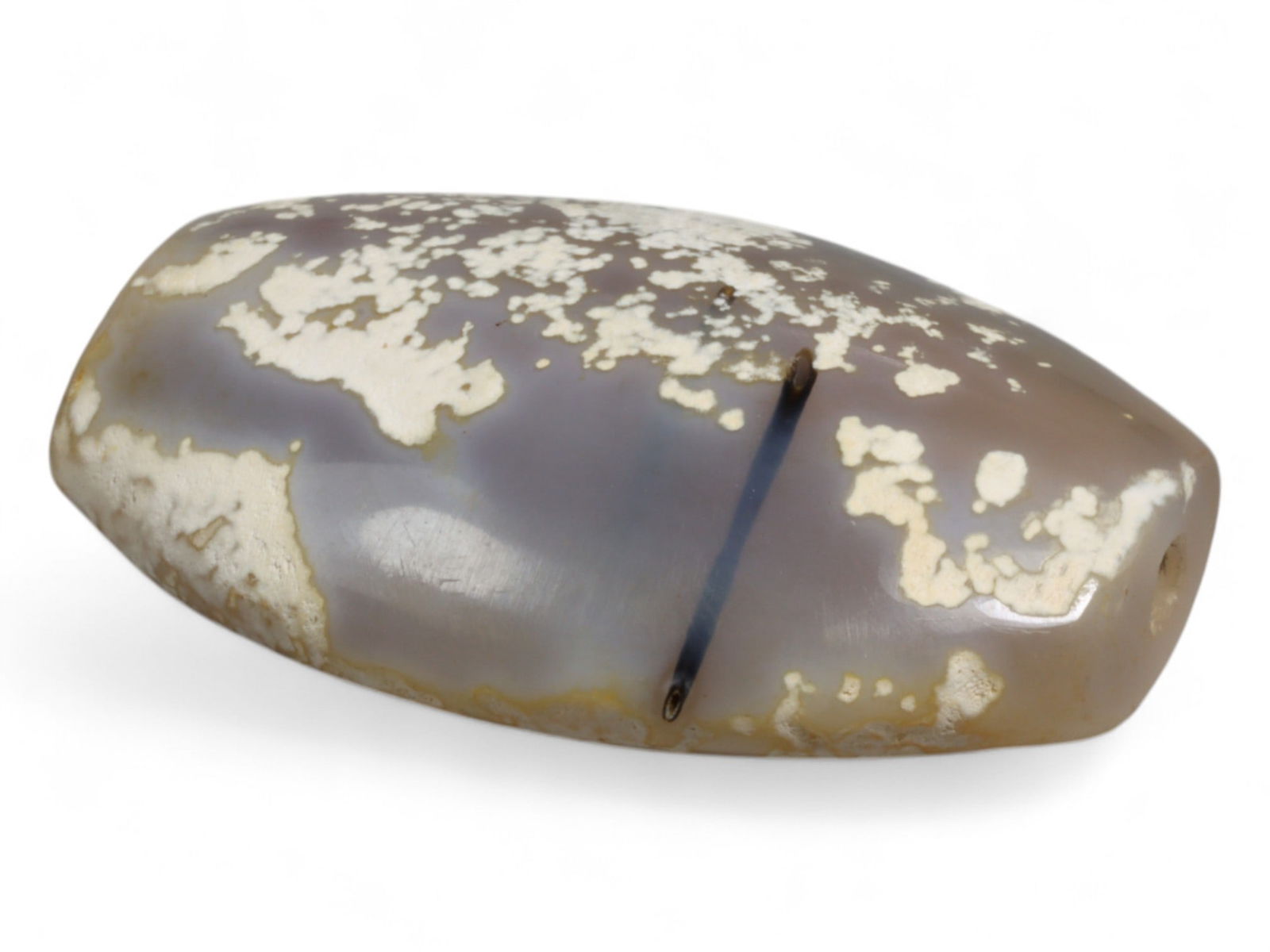 Ancient Indus Valley, Mesopotamia, and Egypt Agate Bead, c. 2nd-1st Millennium BC, 3.3cm, 11g (1 of 2)