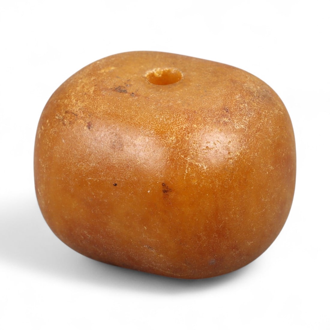 Antique Tibetan Amber Prayer Bead, c. 19th-20th Century CE, 3.5cm (1 of 2)