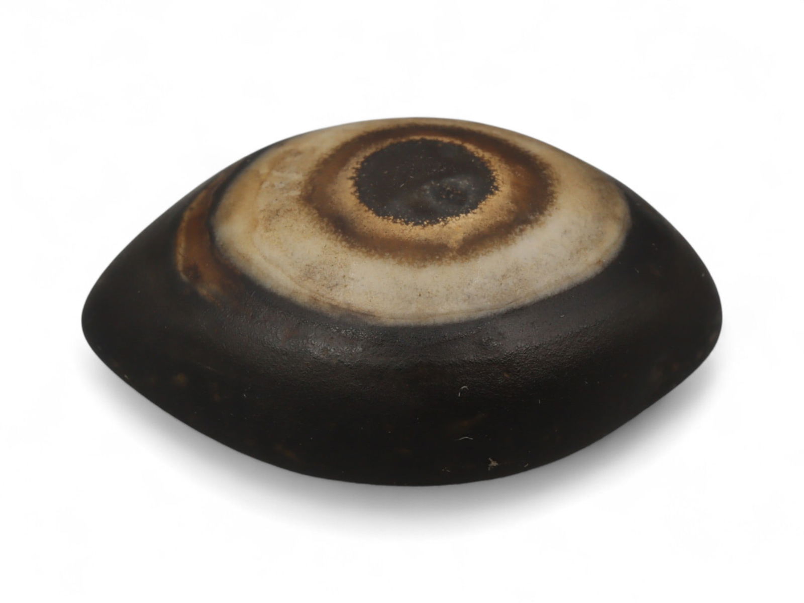 Antique Tibetan Luk Mik "Goat Eye" Agate Bead, c. 16th-19th Century CE, 3cm (1 of 2)