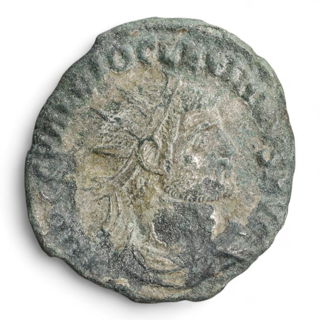 ROMAN EMPIRE: Imperial Authority - Bronze Coin, c. 1st-3rd Century AD, 20mm: Struck during the turbulent decades of the later Roman Empire, this 19mm bronze coin reflects the enduring symbolism of imperial control amidst crisis. Its compact yet deliberate design likely feature