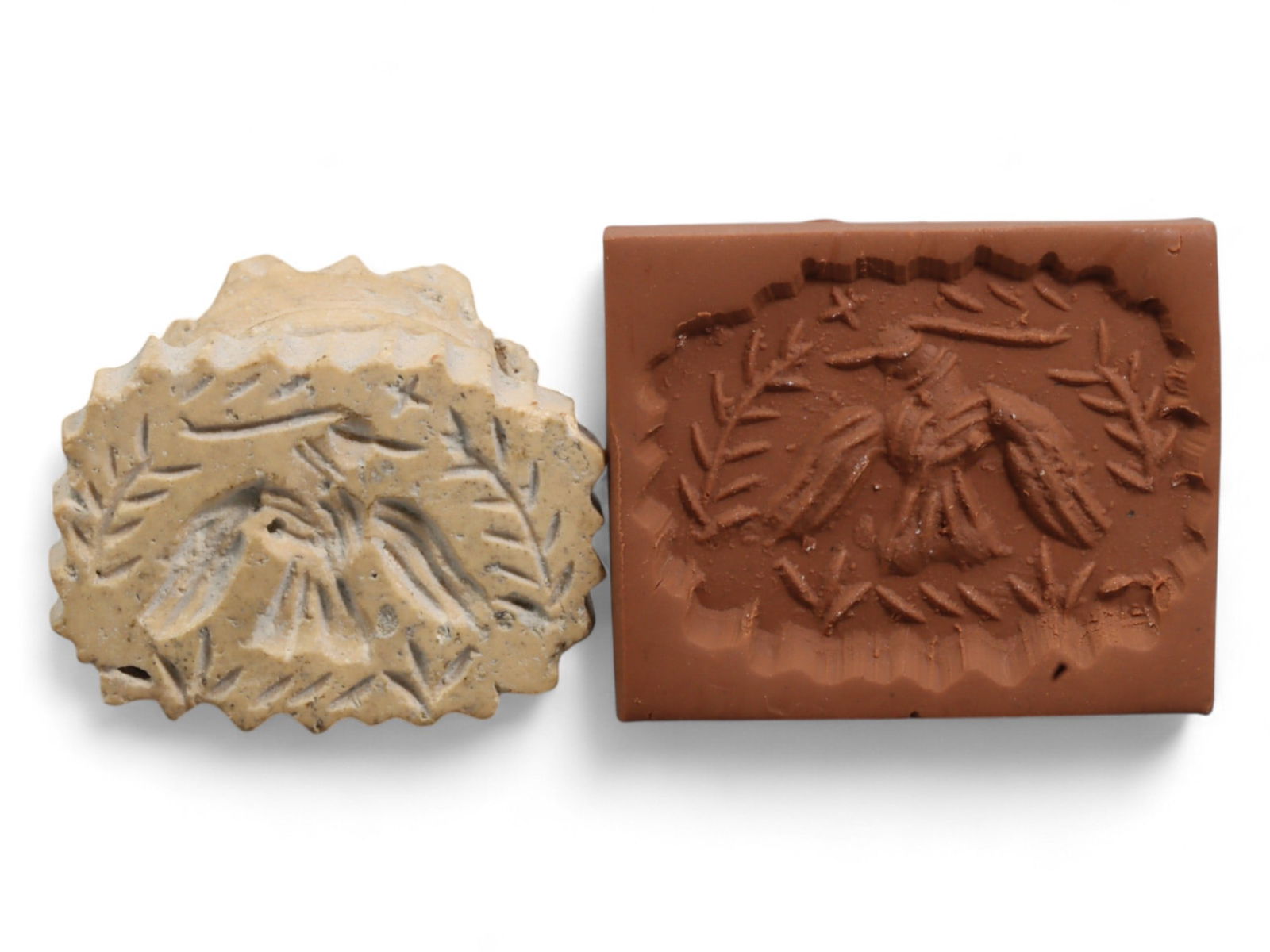 Ancient Near Eastern Eagle Motif Stamp Seal, c. 1st Millennium BCE 55g (1 of 3)