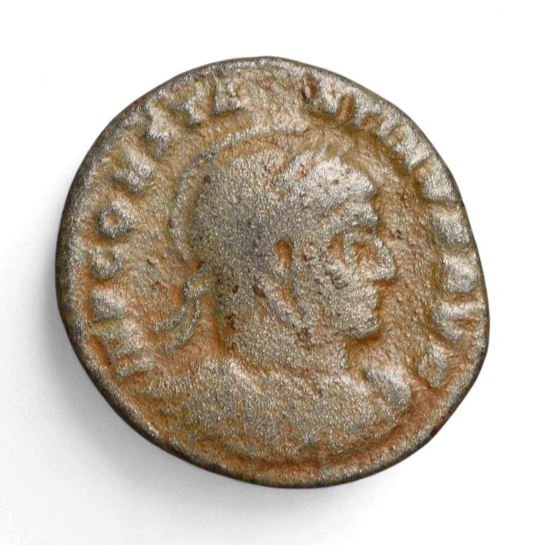 ROMAN EMPIRE: Imperial Authority - Bronze Coin, c. 1st-3rd Century AD, 18mm: Struck during the turbulent decades of the later Roman Empire, this 19mm bronze coin reflects the enduring symbolism of imperial control amidst crisis. Its compact yet deliberate design likely feature