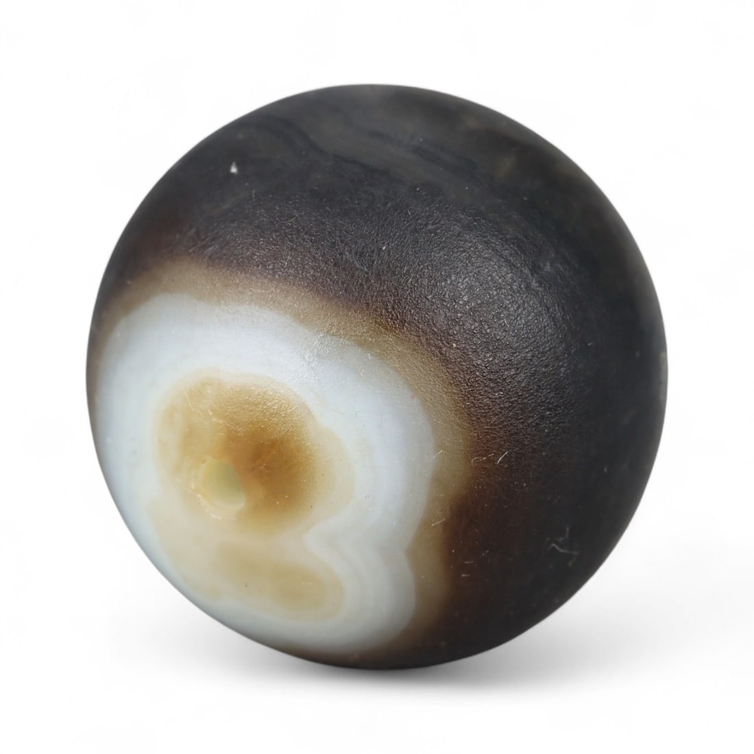 Ancient Himalayan Eye Agate Dzi Bead, c. 3rd-7th Century CE, 2.2cm (1 of 2)