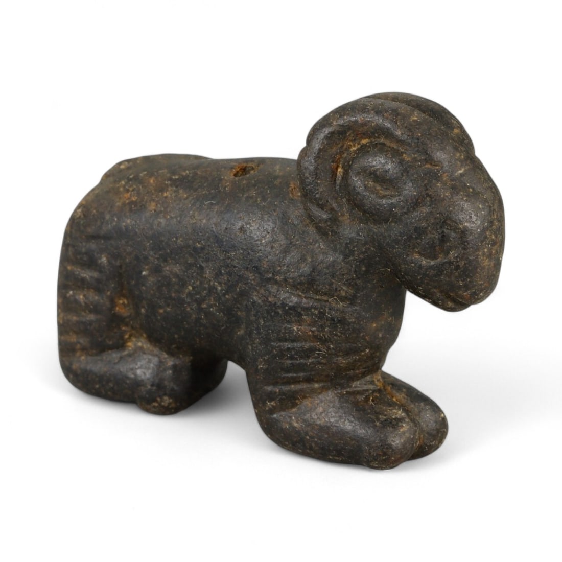 Ancient Western Asiatic Basalt Ram Amulet, c. 2000-1800 BCE, 4.5cm (1 of 3)