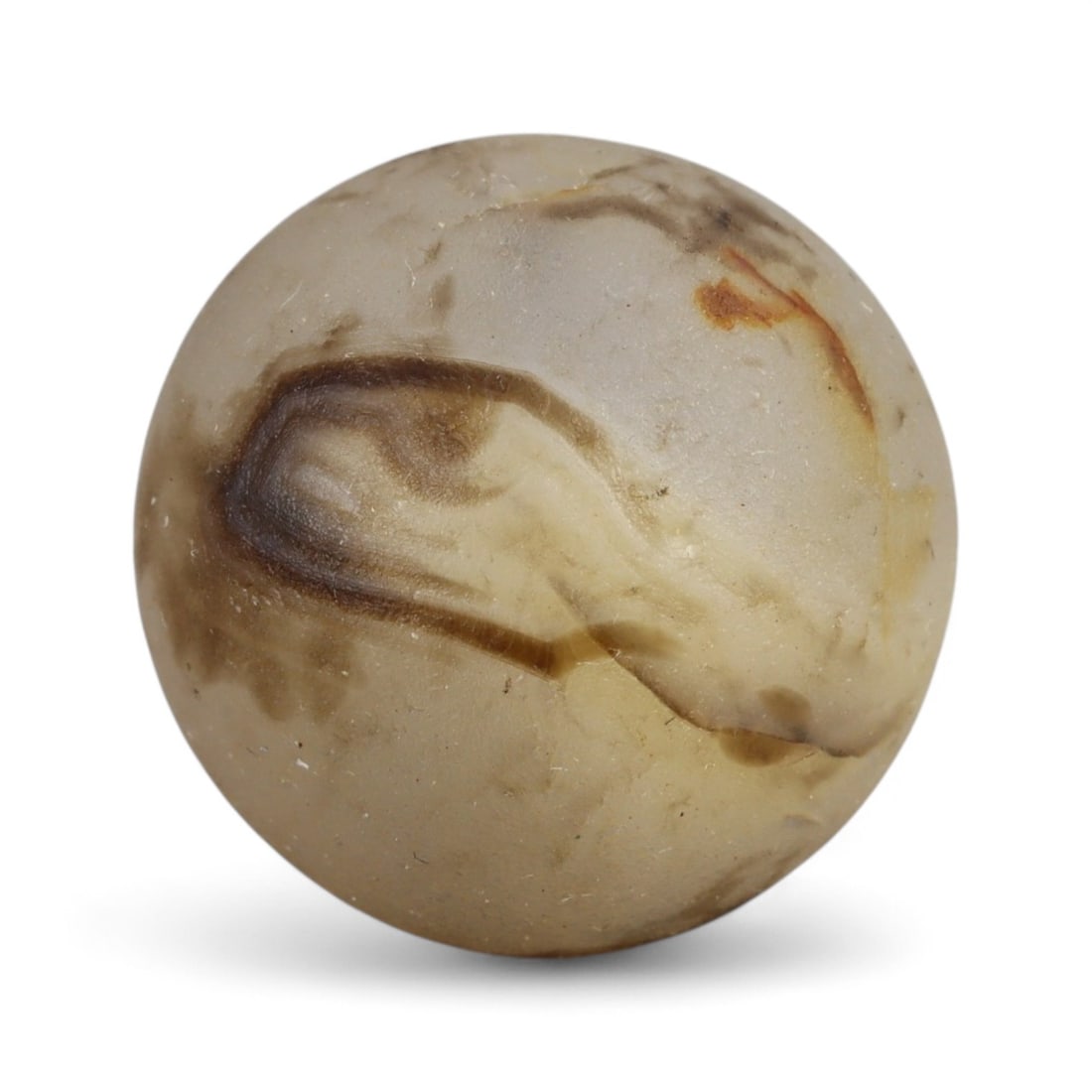 Ancient Himalayan Eye Agate Dzi Bead, c. 3rd-7th Century CE, 1.8cm (1 of 2)