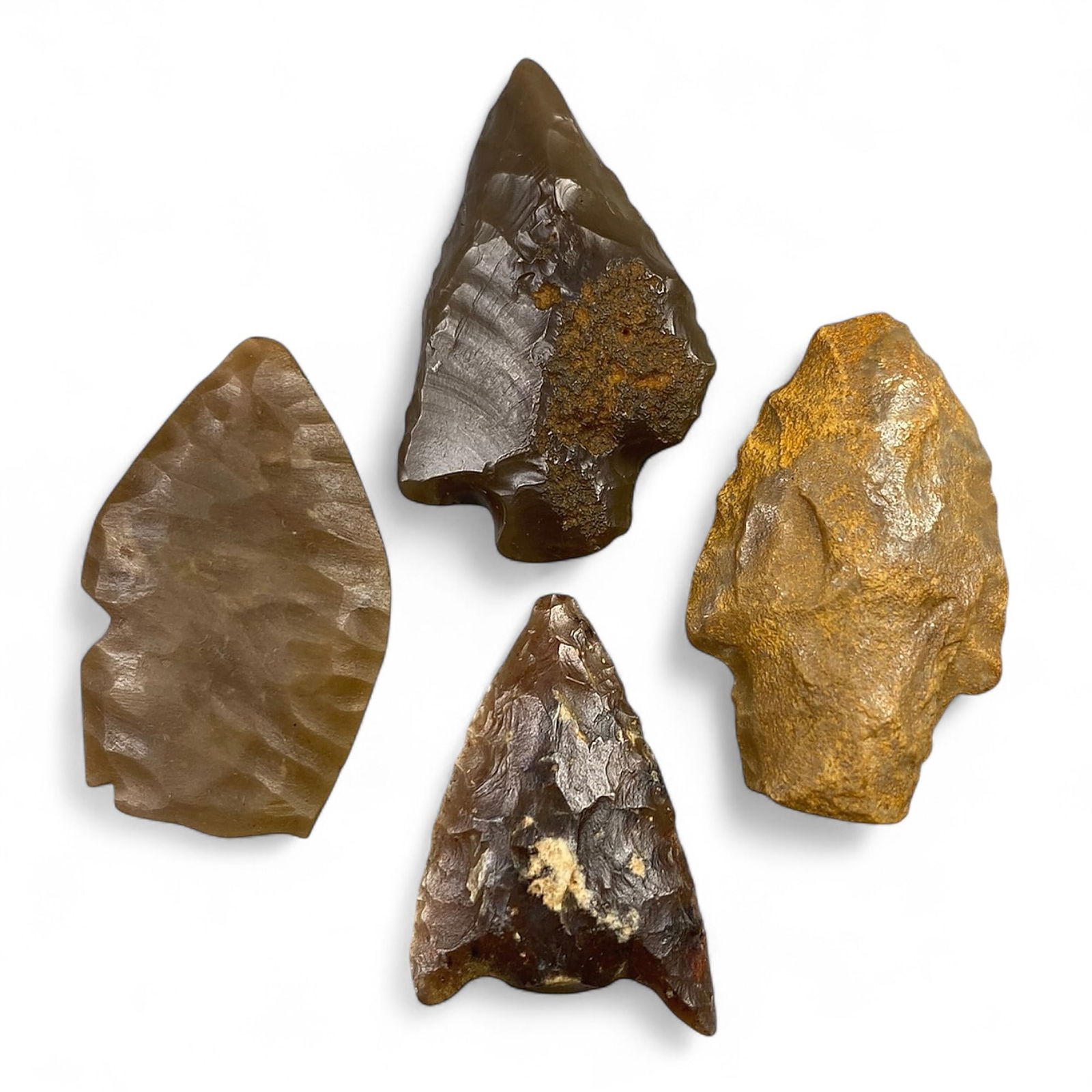 Ancient Egyptian Flint Arrowheads, Predynastic to Old Kingdom, c. 4th-3rd Millennium BCE, 2-2.5cm (1 of 1)
