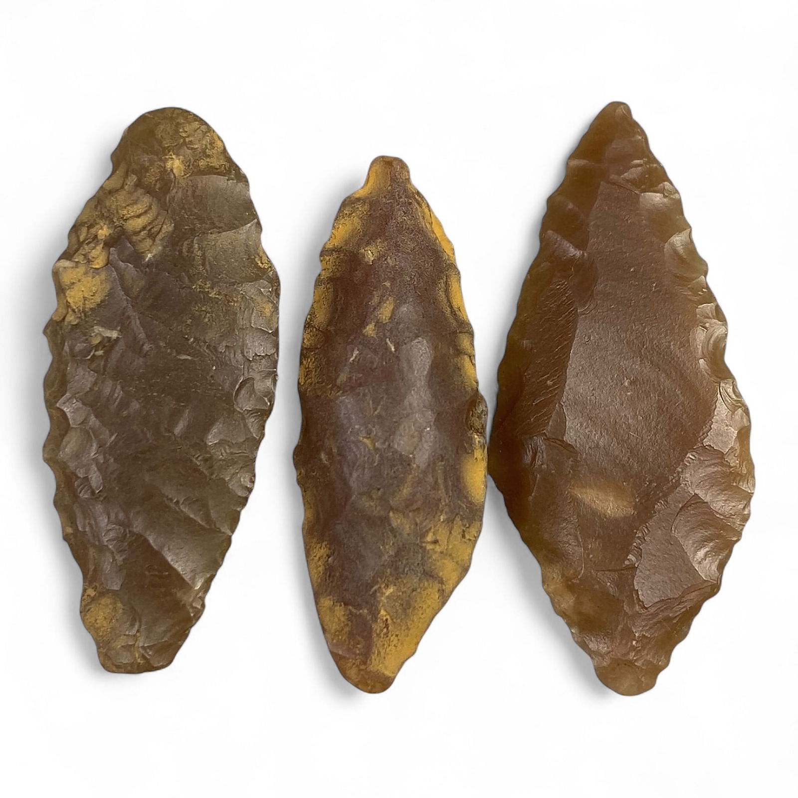 Ancient Egyptian Flint Arrowheads, Predynastic to Old Kingdom, c. 4th-3rd Millennium BCE, 3-3.5cm (1 of 1)