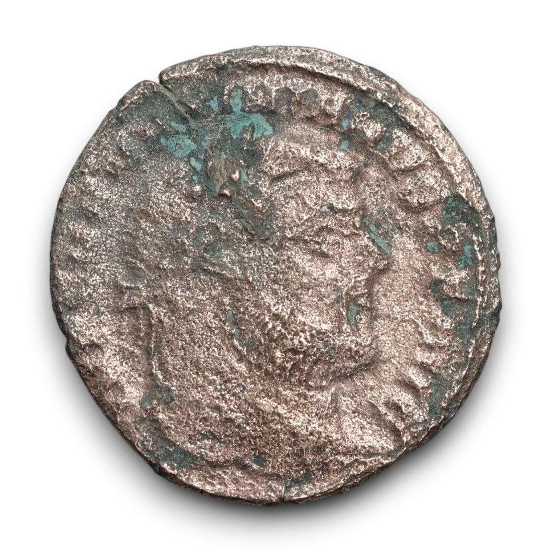 ROMAN EMPIRE: Imperial Authority - Bronze Coin, c. 1st-3rd Century AD, 19mm: Struck during the turbulent decades of the later Roman Empire, this 19mm bronze coin reflects the enduring symbolism of imperial control amidst crisis. Its compact yet deliberate design likely feature