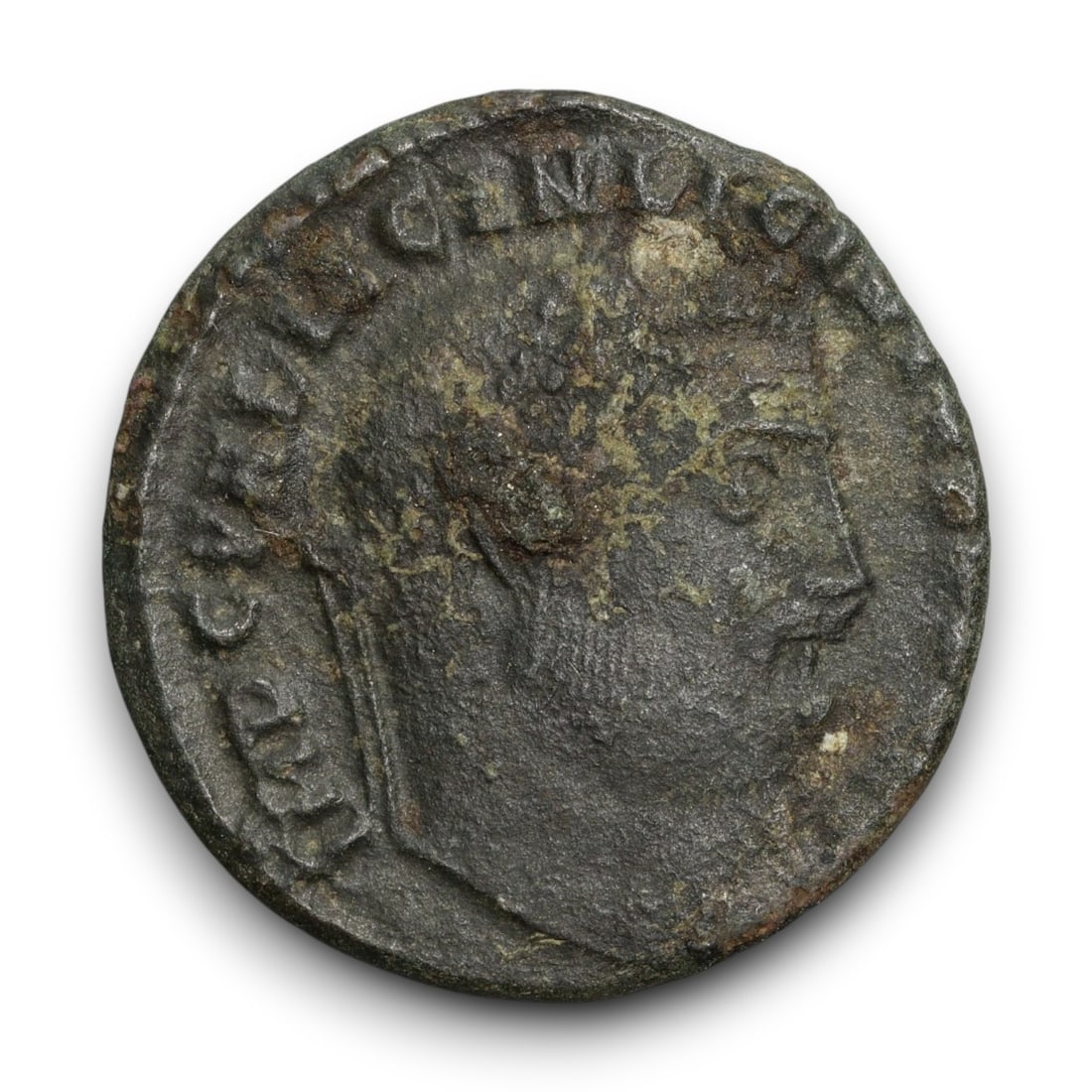 ROMAN EMPIRE: Imperial Authority - Bronze Coin, c. 1st-3rd Century AD, 20mm: Struck during the turbulent decades of the later Roman Empire, this 19mm bronze coin reflects the enduring symbolism of imperial control amidst crisis. Its compact yet deliberate design likely feature