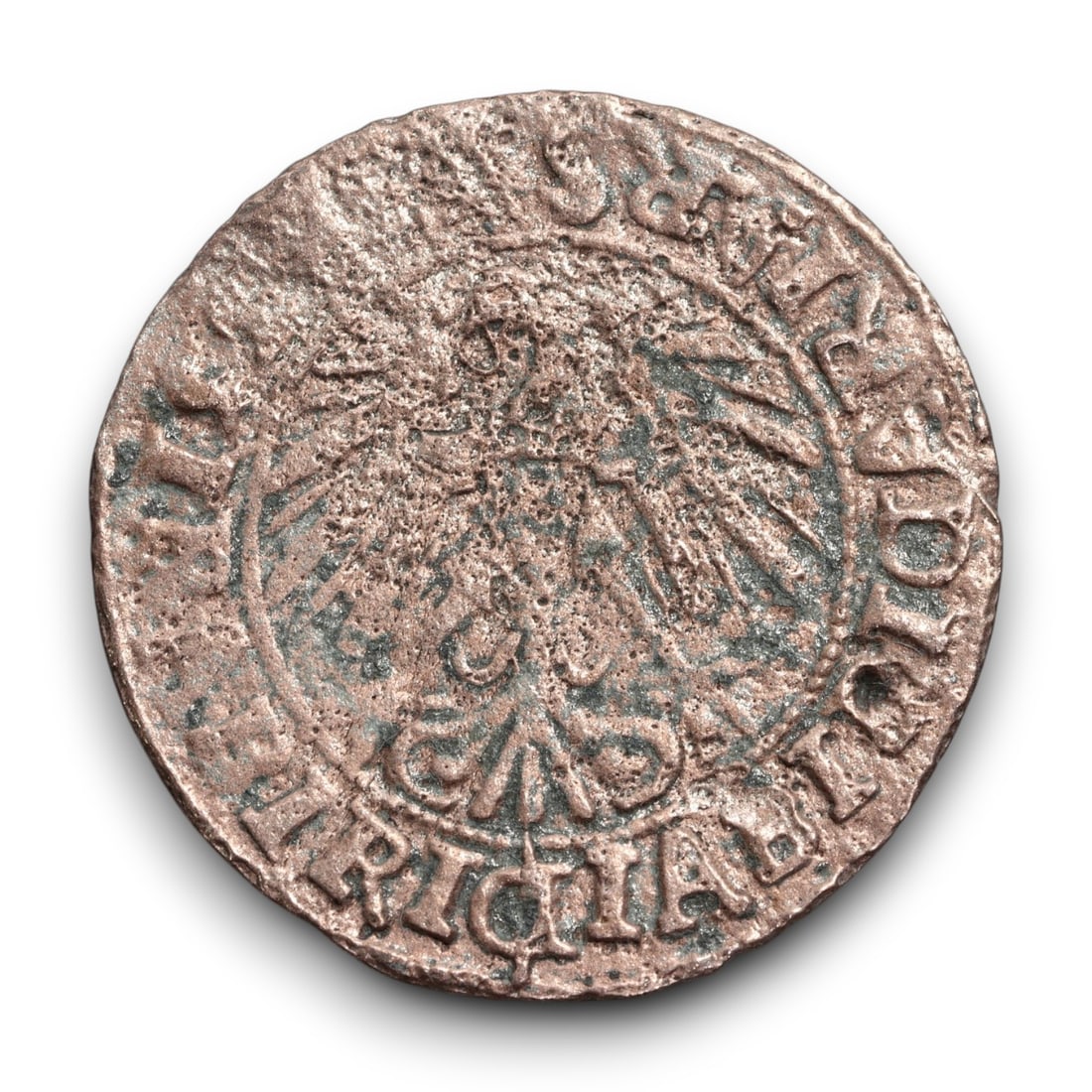 AUSTRIA: Provincial Issue - Imperial Eagle 3 Kreuzer Coin, c. 17th Century, 24mm (1 of 2)