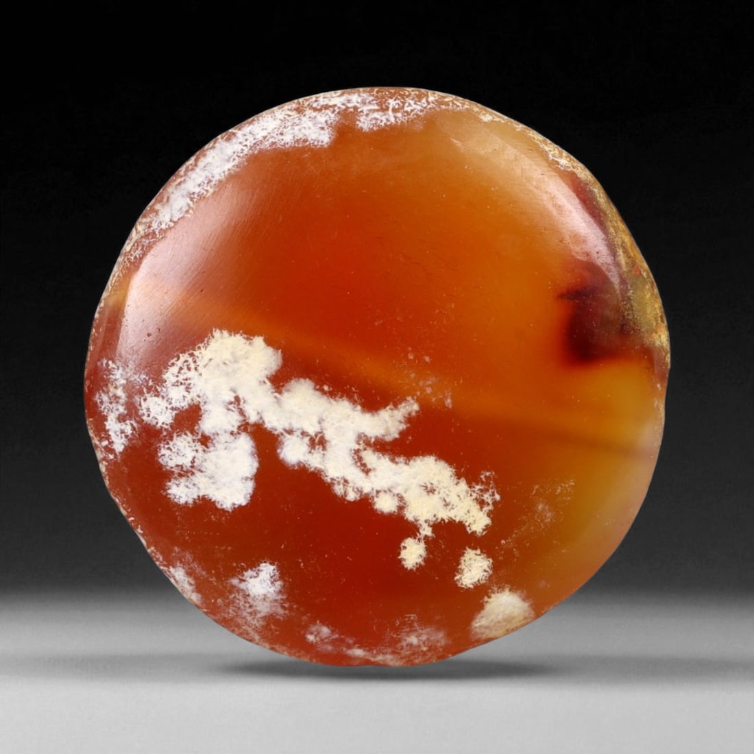 Ancient Mesopotamian Carnelian Disc Amulet, c. 2nd-1st Millennium BC, 1.7cm, 2.7g (1 of 5)