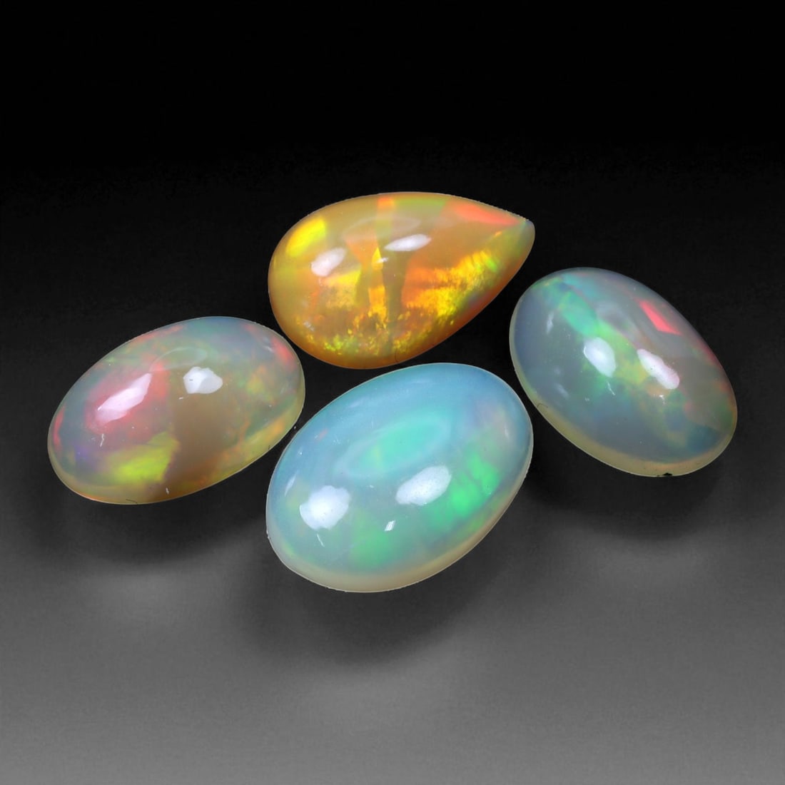 10.12 Carats Multi-Color Welo Opal Lot - Natural Ethiopian Stones (1 of 1)