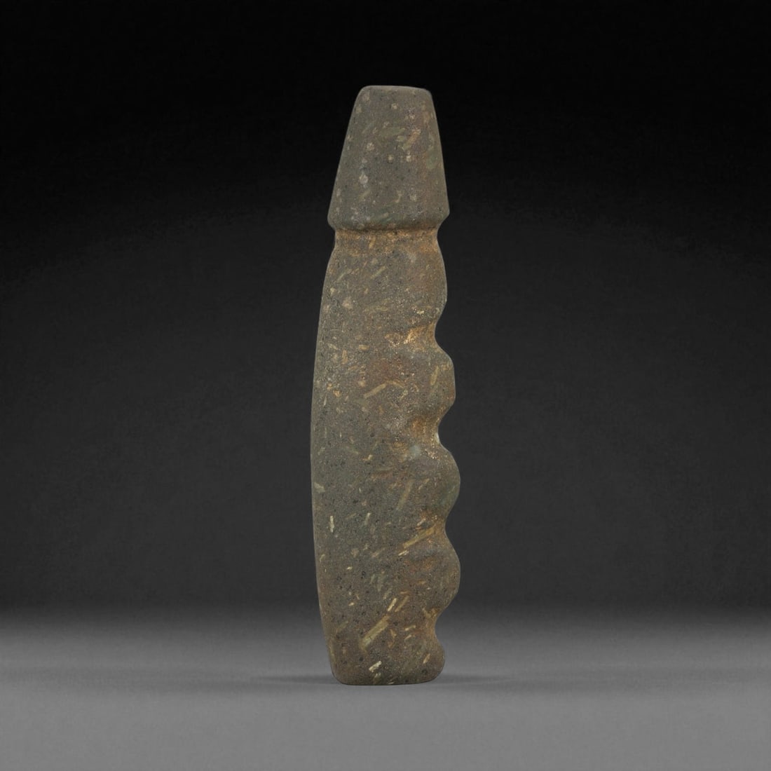 Ancient Neolithic Fertility Phallic Amulet, c. 4th-3rd Millennium BCE 100 mm (1 of 2)