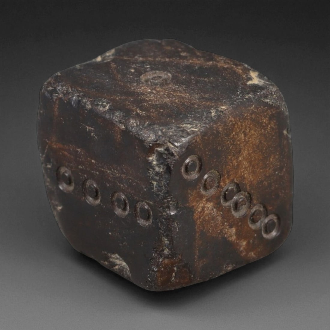 Ancient Indus Valley Stone Dice, c. 2000-1500 BCE, 1.5cm (1 of 3)