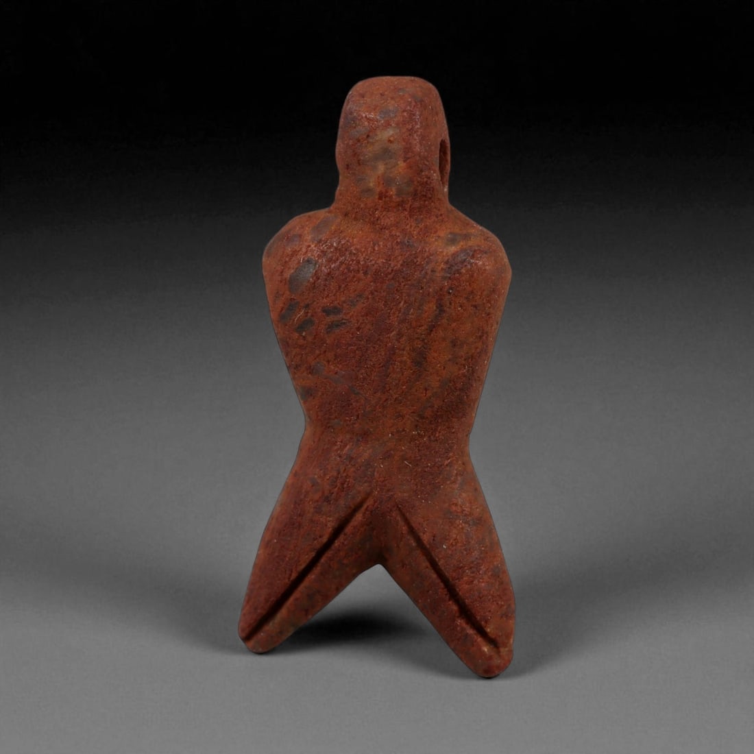 Ancient Egyptian Fly Amulet Red Jasper, c. 1550-1070 BCE 3.1 cm (1.22 in) (1 of 2)