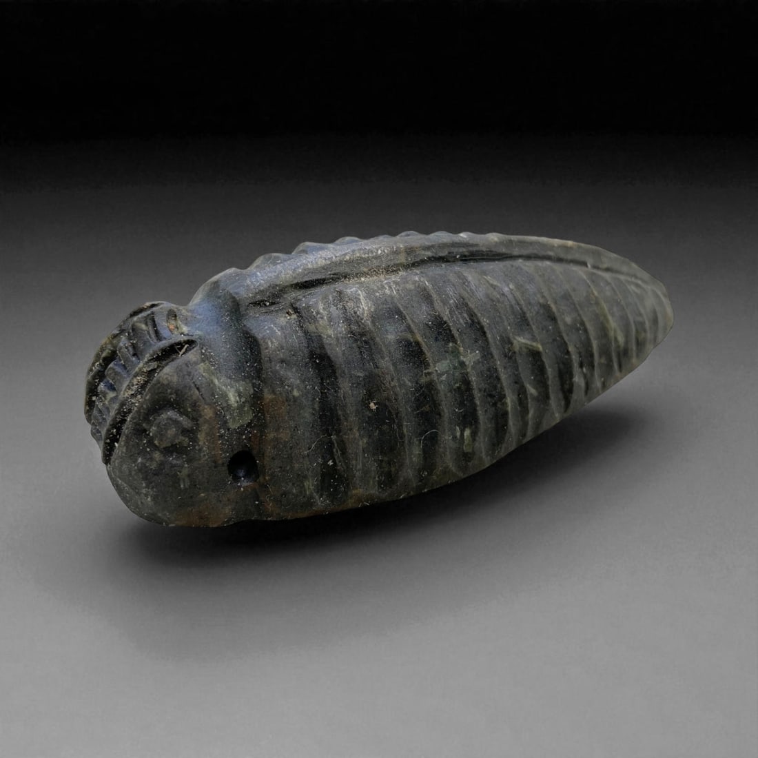 Ancient Elamite Black Stone Zoomorphic Weight, c. 2nd Millennium BCE, 8cm, 92g: .This finely carved black stone weight, dating to the Elamite civilization of southwestern Iran (c. 2000-1200 BCE), exemplifies the refined craftsmanship and symbolic sophistication of one of the earl