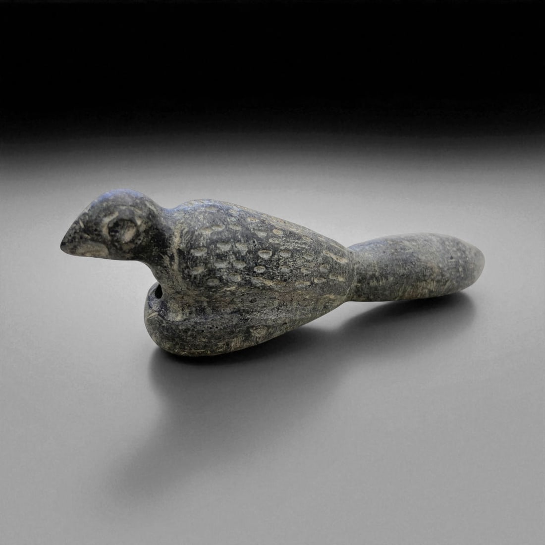 Ancient Bactrian Stone Bird Effigy, c. 3rd-2nd Millennium BCE, 14cm, 140g (1 of 3)
