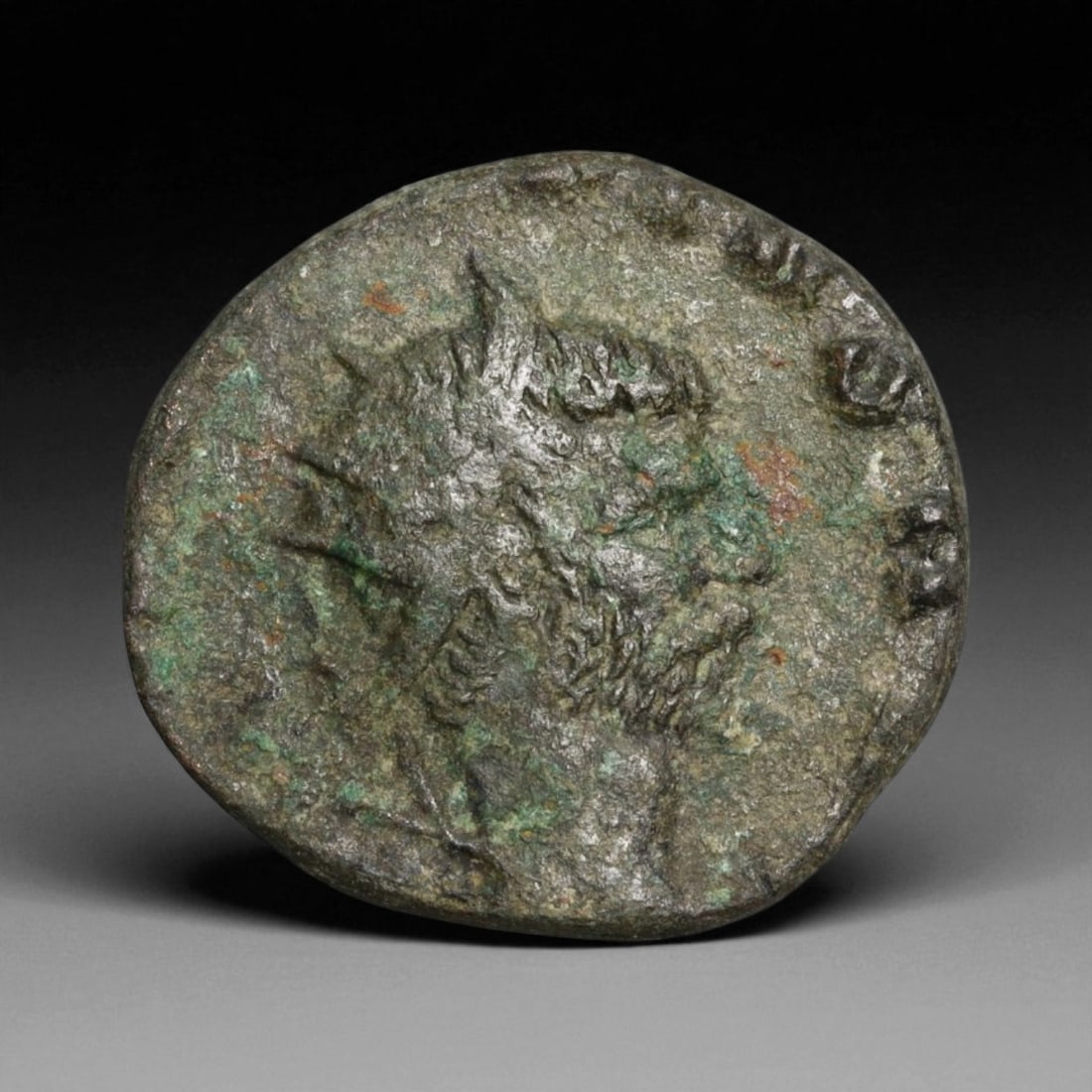 ROMAN EMPIRE: Imperial Authority - Bronze Coin, c. 1st-3rd Century AD, 16mm: Struck during the turbulent decades of the later Roman Empire, this 19mm bronze coin reflects the enduring symbolism of imperial control amidst crisis. Its compact yet deliberate design likely feature