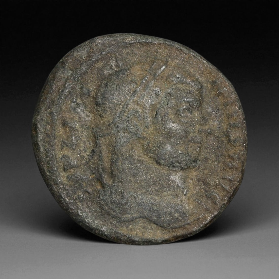 ROMAN EMPIRE: Imperial Authority - Bronze Coin, c. 1st-3rd Century AD, 19mm: Struck during the turbulent decades of the later Roman Empire, this 19mm bronze coin reflects the enduring symbolism of imperial control amidst crisis. Its compact yet deliberate design likely feature