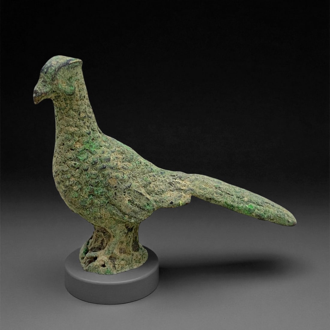 Ancient Roman Bronze Bird Figurine, c. 1st-3rd Century CE, 4cm, 27g (1 of 2)