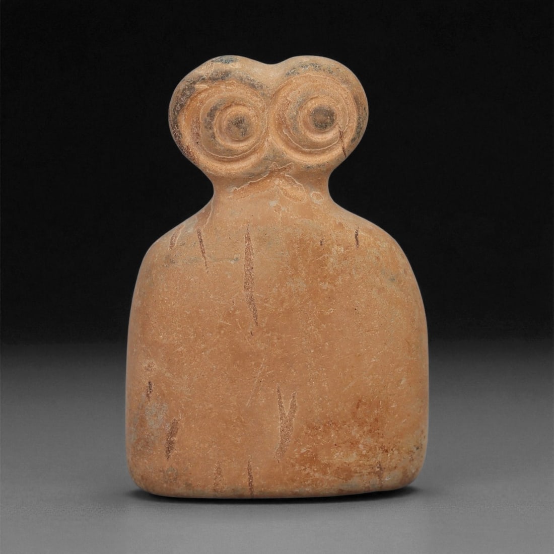 A Near Eastern Stone Eye Idol, 4th-3rd Millennium BCE, 99LA (1 of 2)