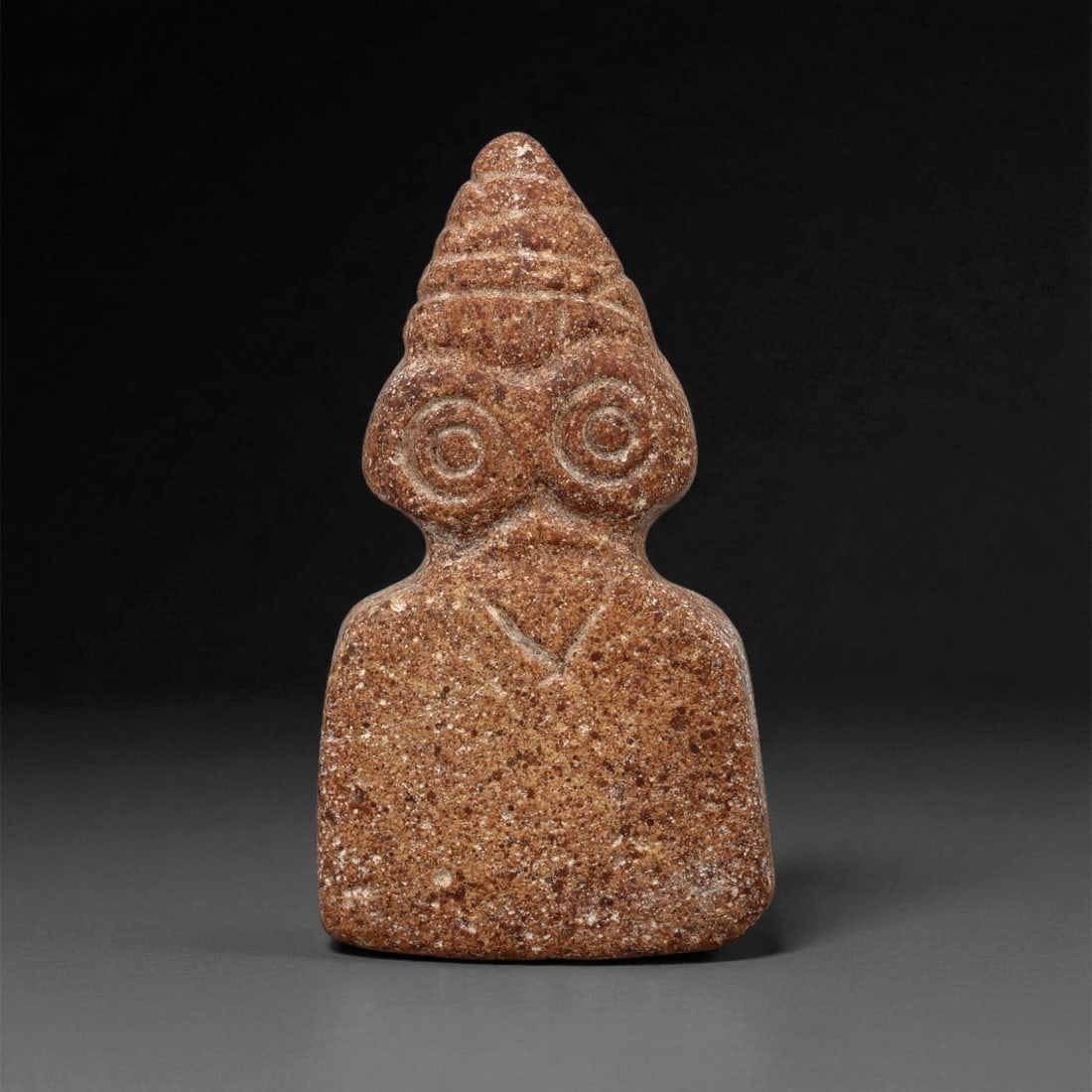 A Near Eastern Stone Eye Idol, 4th-3rd Millennium BCE, 90LA (1 of 2)