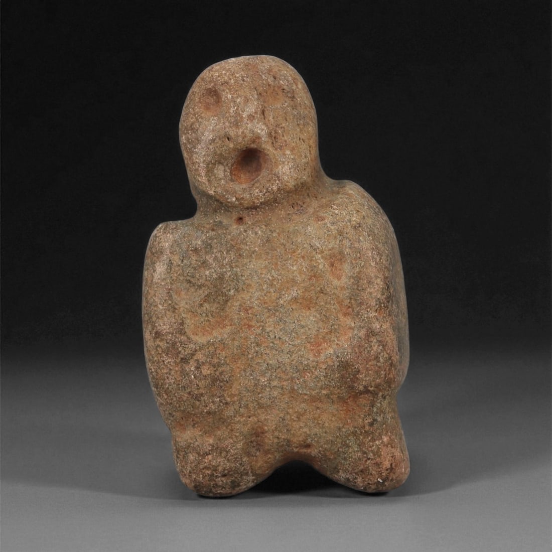 A Near Eastern Stone Figurine, 3rd-2nd Millennium BCE, 100LB (1 of 2)