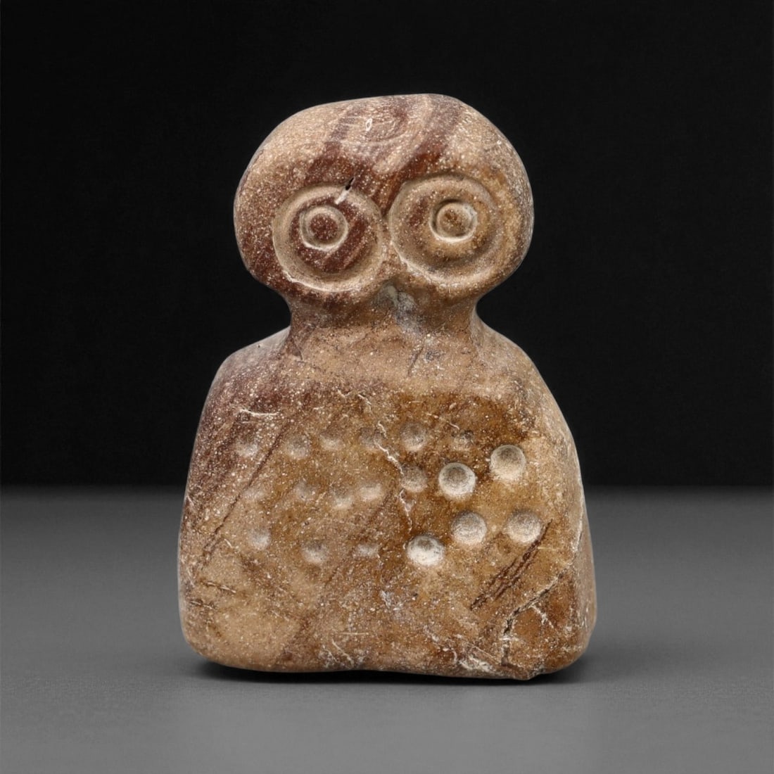 A Near Eastern Stone Eye Idol, 4th-3rd Millennium BCE, 15LA (1 of 2)