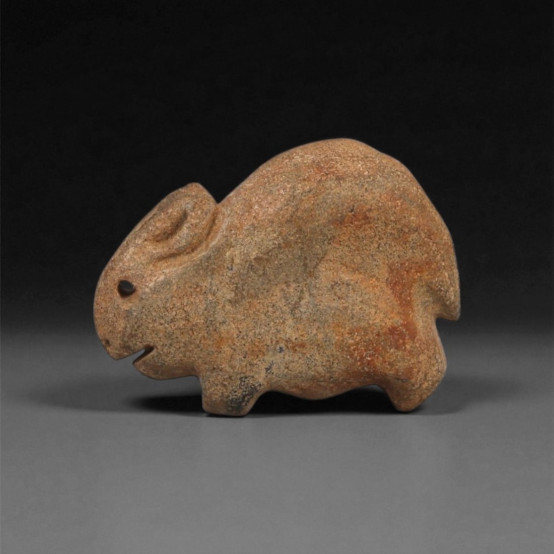 An Egyptian Stone Hare Figure, Predynastic Period, 4th Millennium BCE, 25ZB (1 of 2)