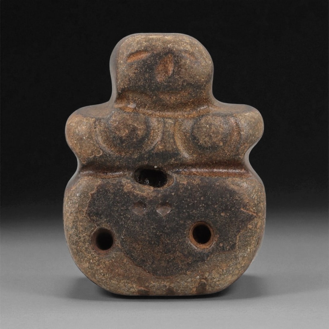 A Near Eastern Stone Anthropomorphic Idol, Early 1st Millennium BCE (1 of 2)