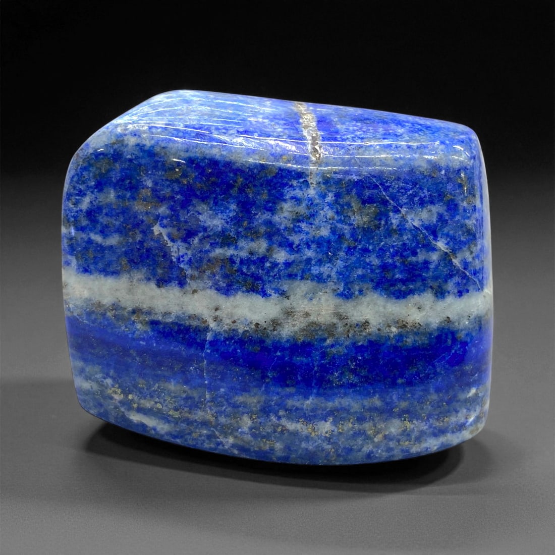 Polished Lapis Lazuli Stone Specimen, 142g, 81DD (1 of 2)