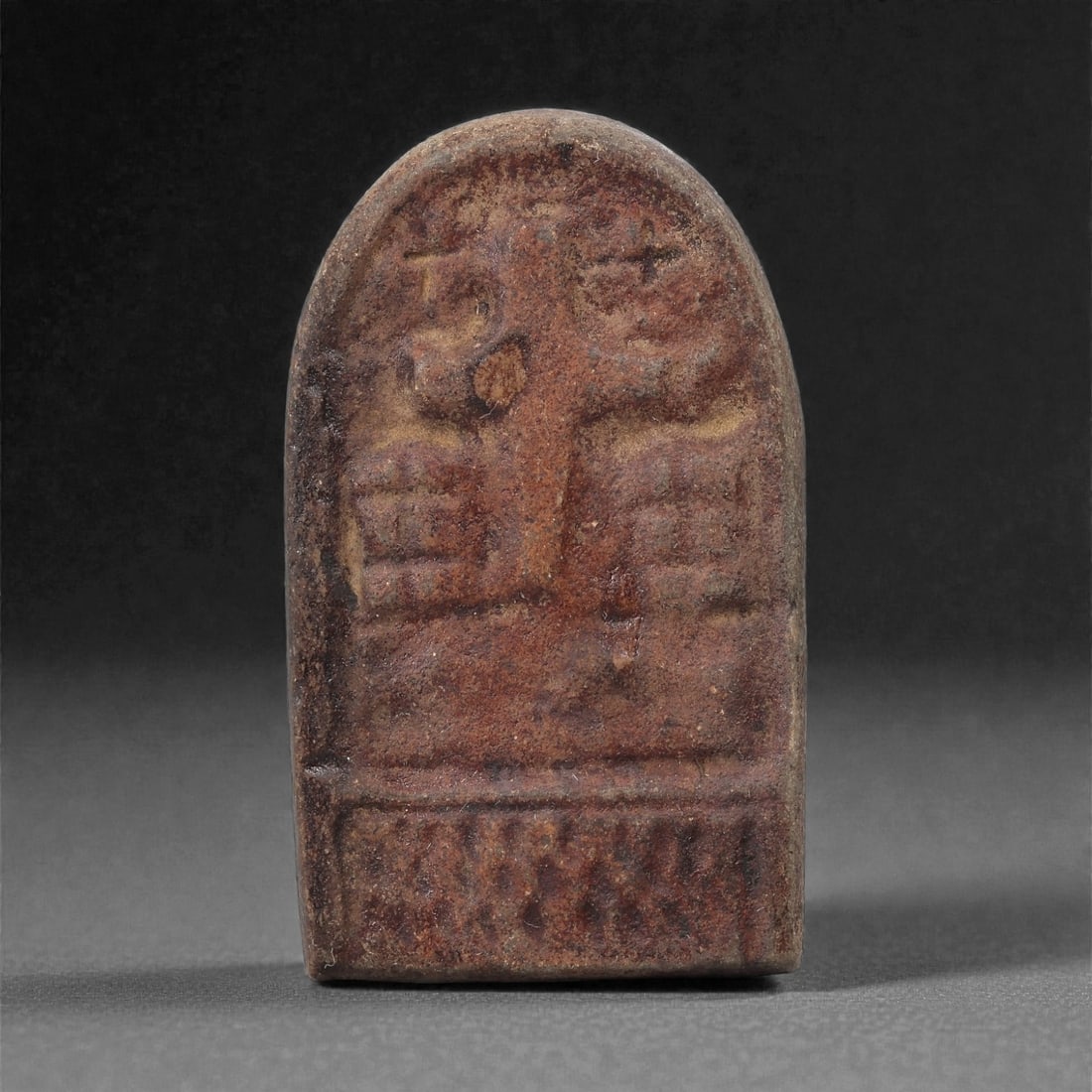An Early Christian Stone Carved Cross Plaque, 5th-7th Century CE, 57LH (1 of 2)