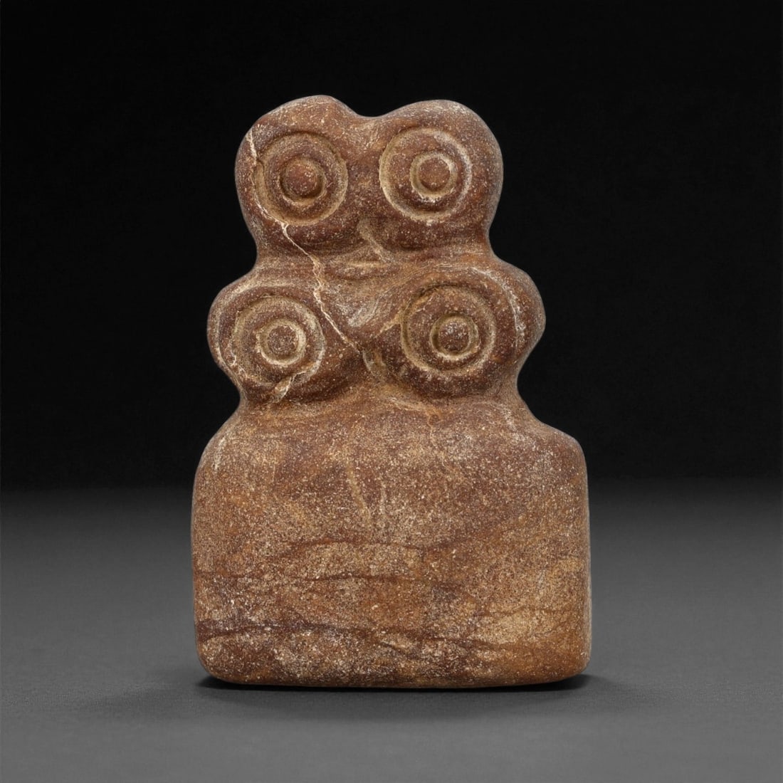 A Near Eastern Stone Eye Idol, 4th-3rd Millennium BCE, 40LA (1 of 2)
