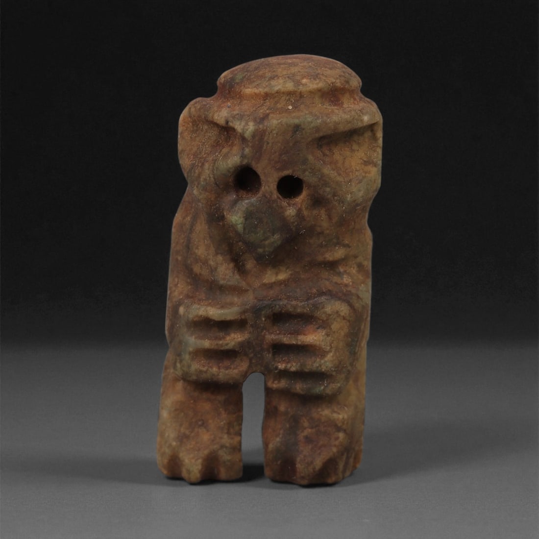 A Taino Carved Stone Idol, Late Pre-Columbian Period, Circa 1000-1500 CE, 43LA (1 of 2)