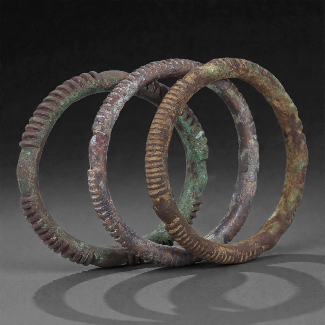 A Group of Roman Bronze Bracelets, 1st-3rd Century CE, 92H (1 of 1)