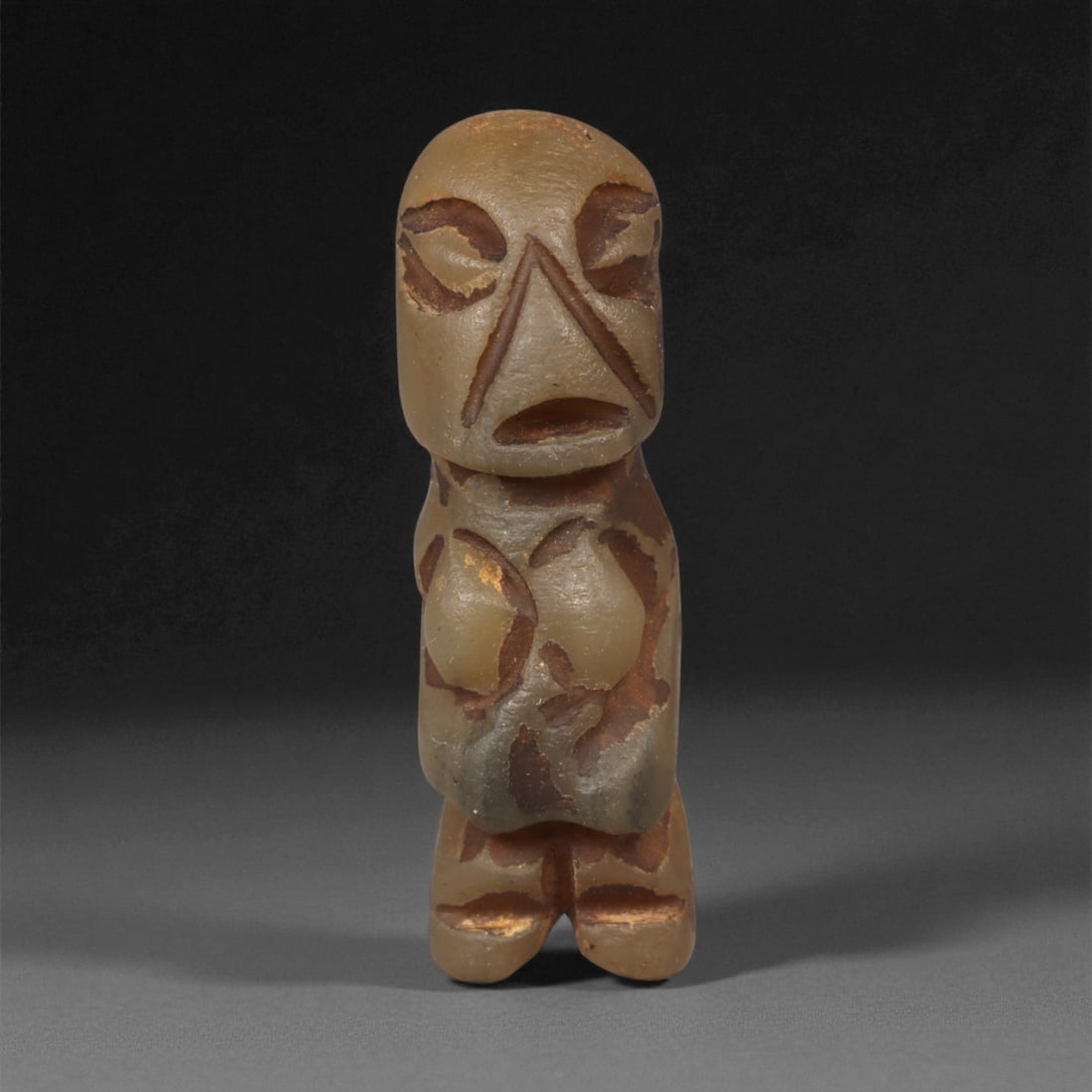 A Taino Carved Stone Idol, Late Pre-Columbian Period, Circa 1000-1500 CE, 31LA (1 of 2)