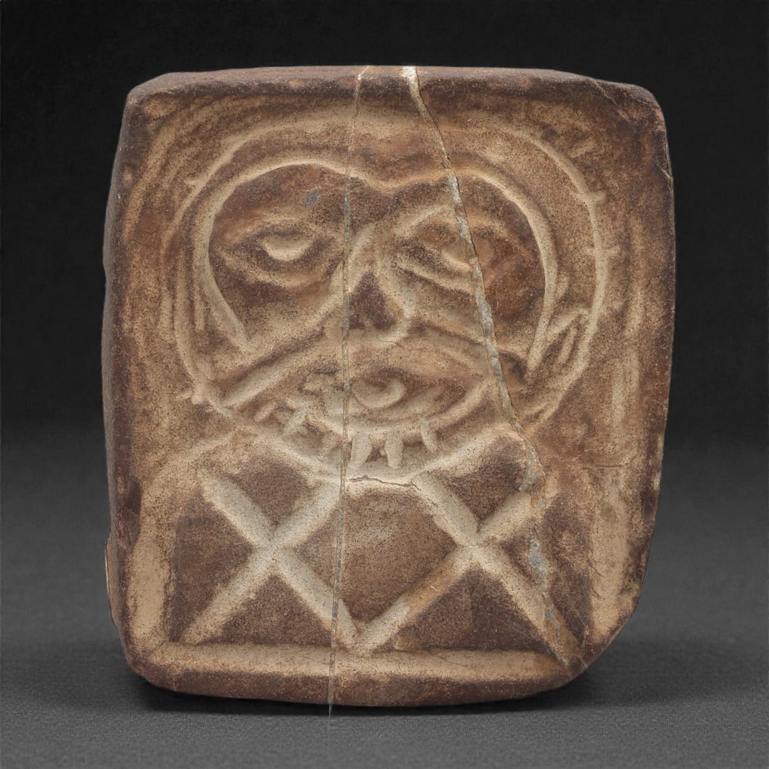 A Byzantine Stone Relief with Figural Motif, 10th-12th Century, 21C (1 of 2)