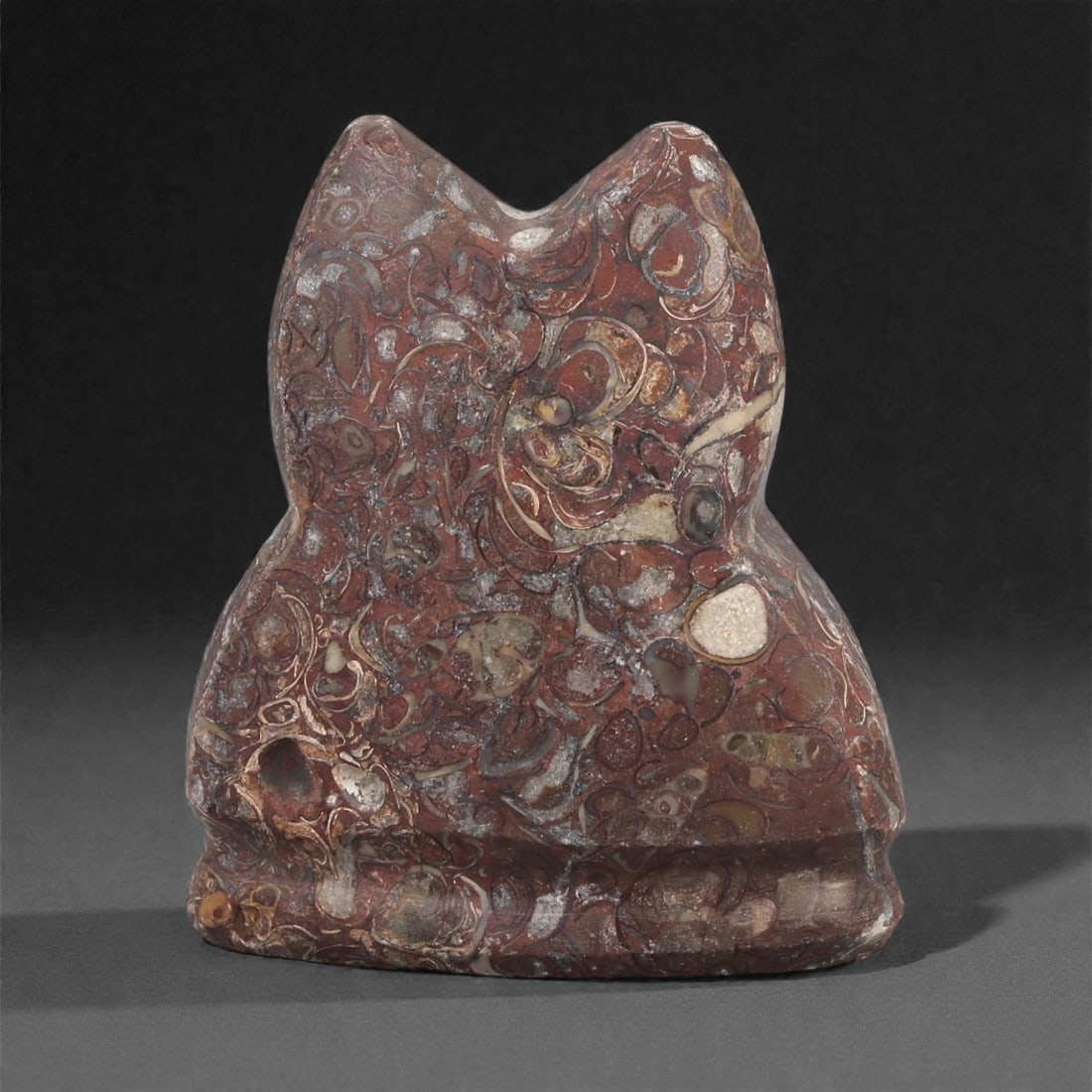 A Near Eastern Fossiliferous Limestone Weight, Iron Age, Circa 9th-6th Century BCE, 78LN (1 of 2)