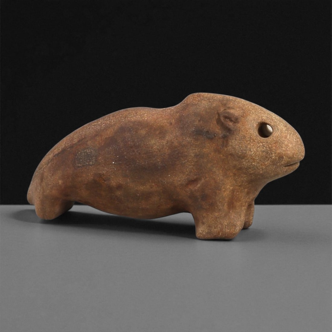 An Egyptian Stone Hare Figure, Predynastic Period, 4th Millennium BCE, 35ZB (1 of 2)