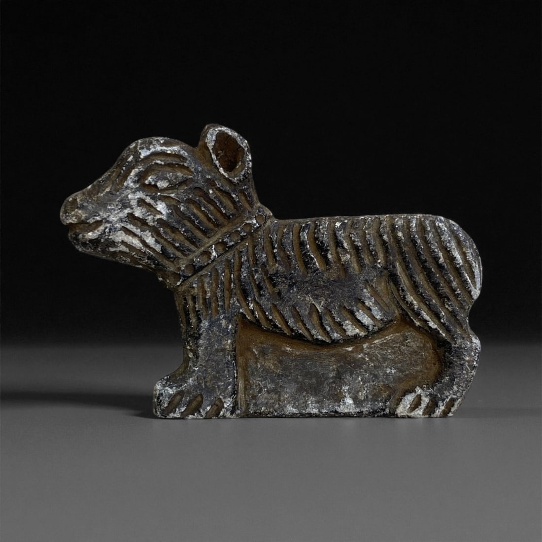 A Near Eastern Schist Zoomorphic Figure, 1st Millennium BCE, 43g, 19EE (1 of 2)