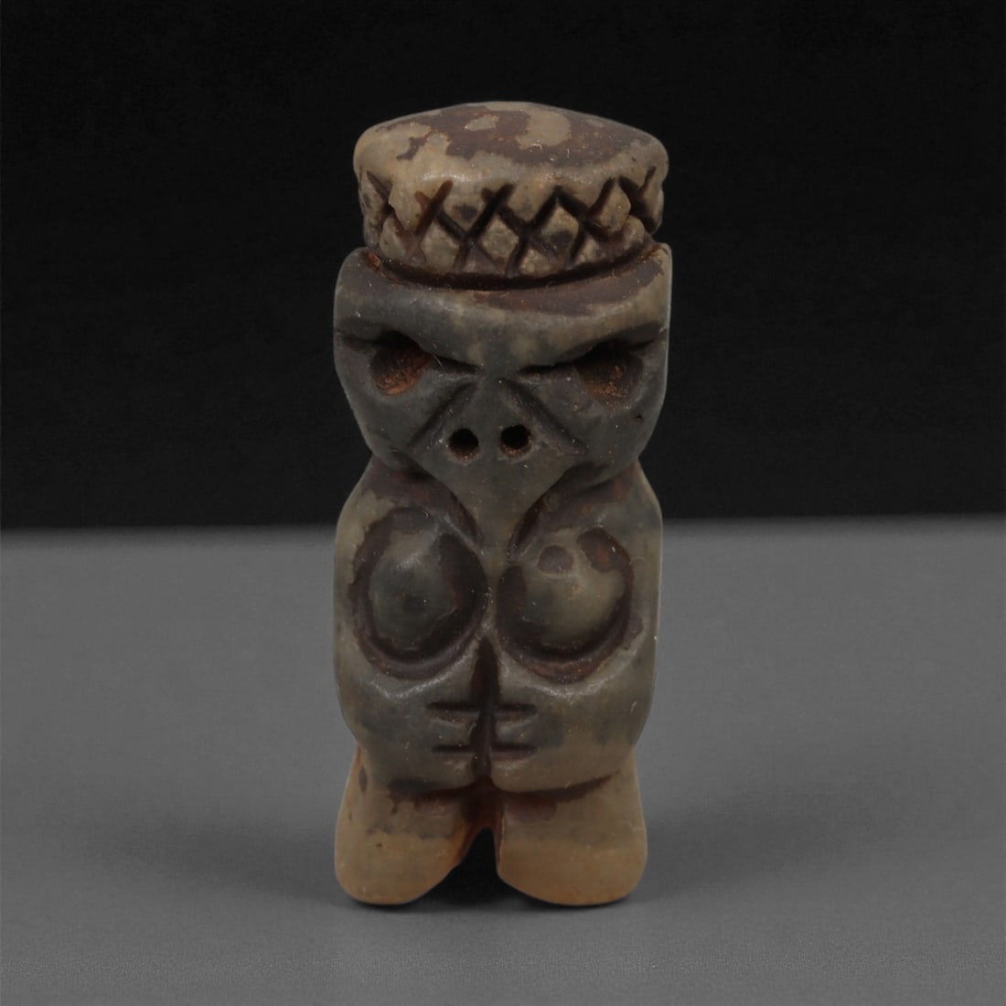 A Taino Carved Stone Idol, Late Pre-Columbian Period, Circa 1000-1500 CE, 70LA (1 of 2)