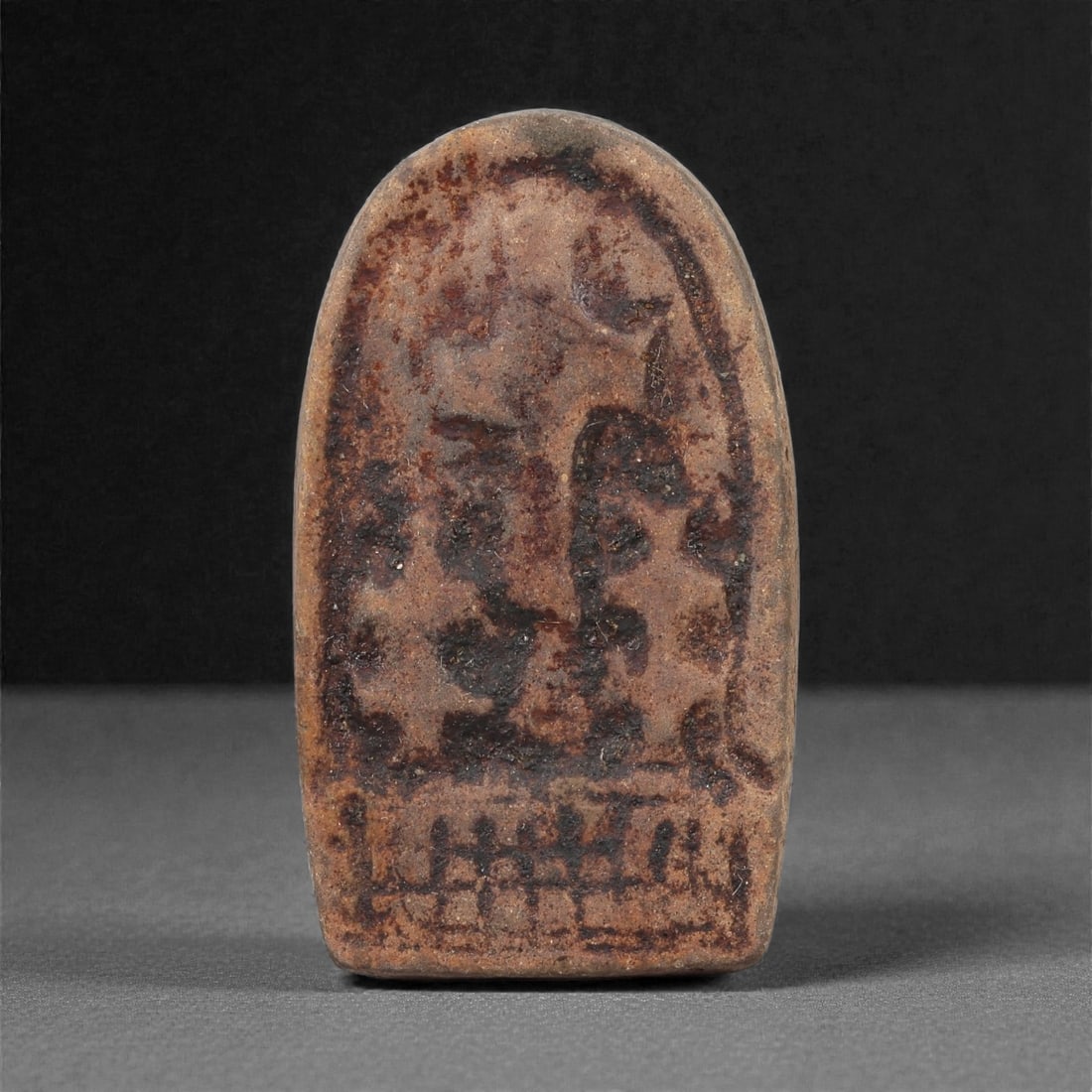 An Early Christian Stone Carved Cross Plaque, 5th-7th Century CE, 58LH (1 of 2)