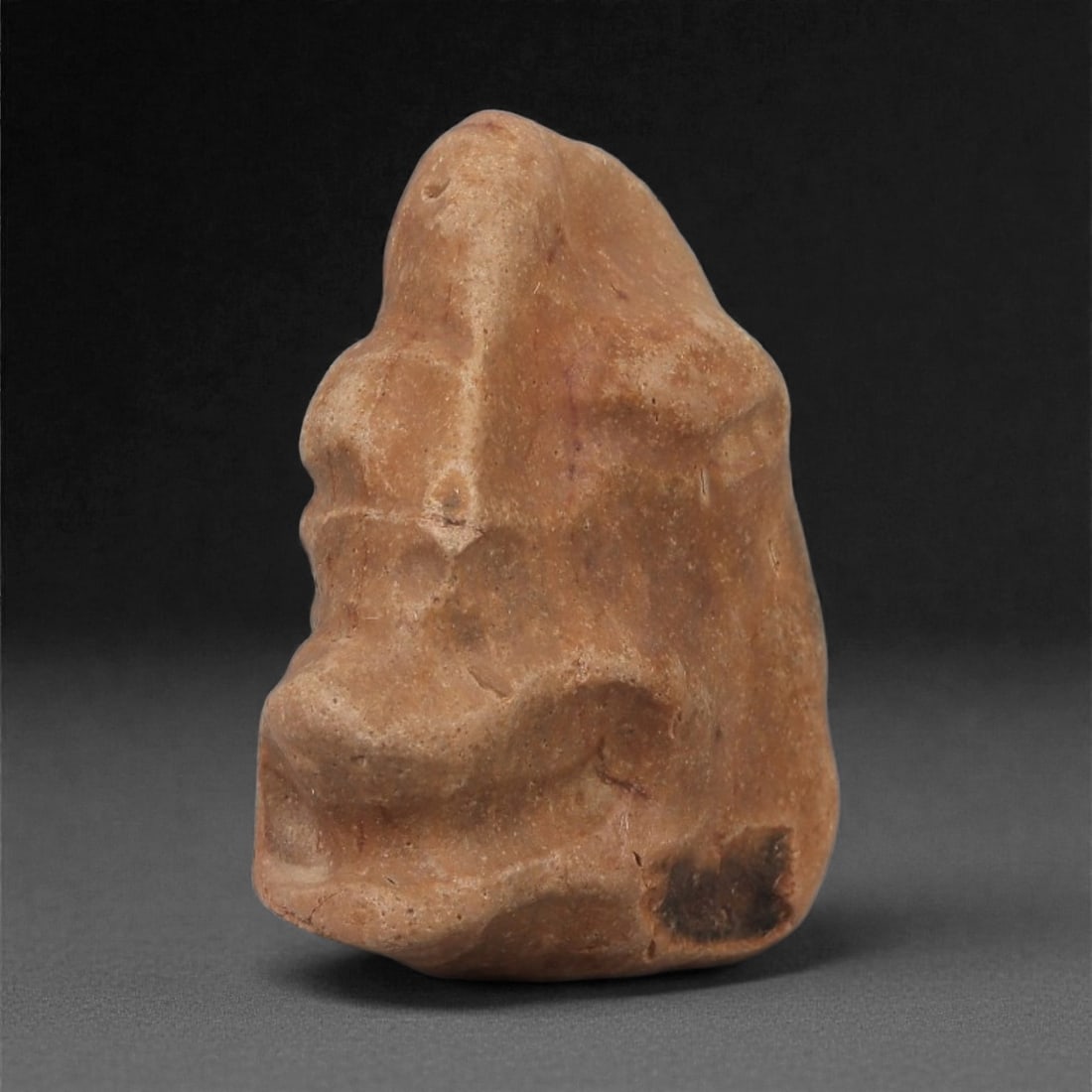 A Mediterranean Stone Maskette, 12th-17th Century, 68AD (1 of 2)