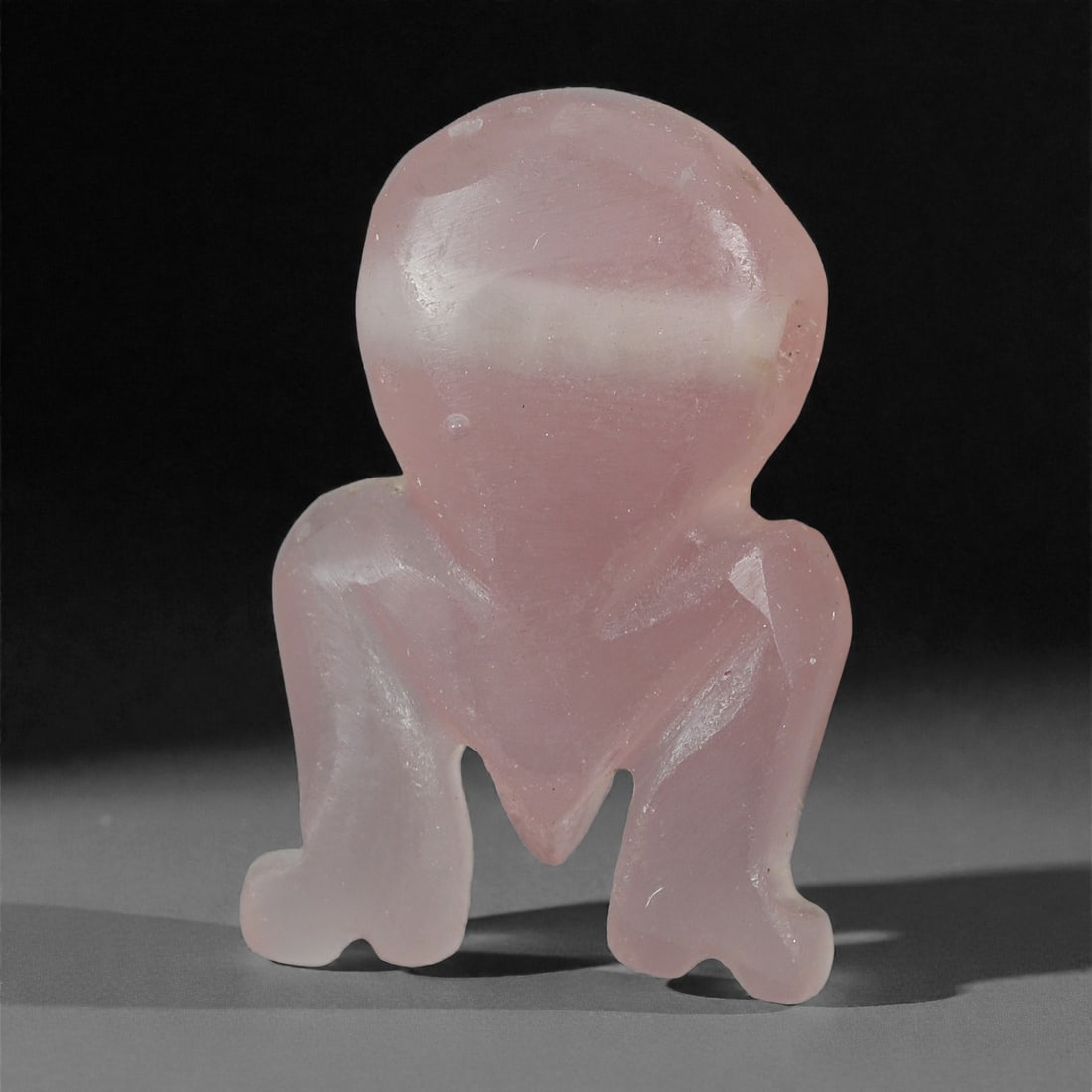 An Egyptian Amethyst Frog Amulet, Late Period, 664-332 BCE, 38A (1 of 2)