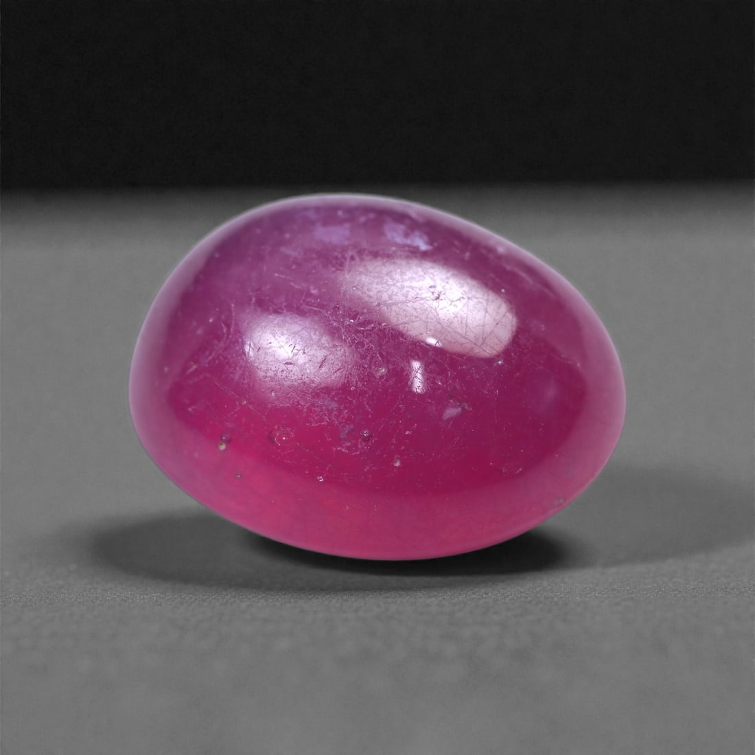 11.76 Carats Deep Red Ruby - Natural Mozambique Gem 13x11mm, 92XB (1 of 1)