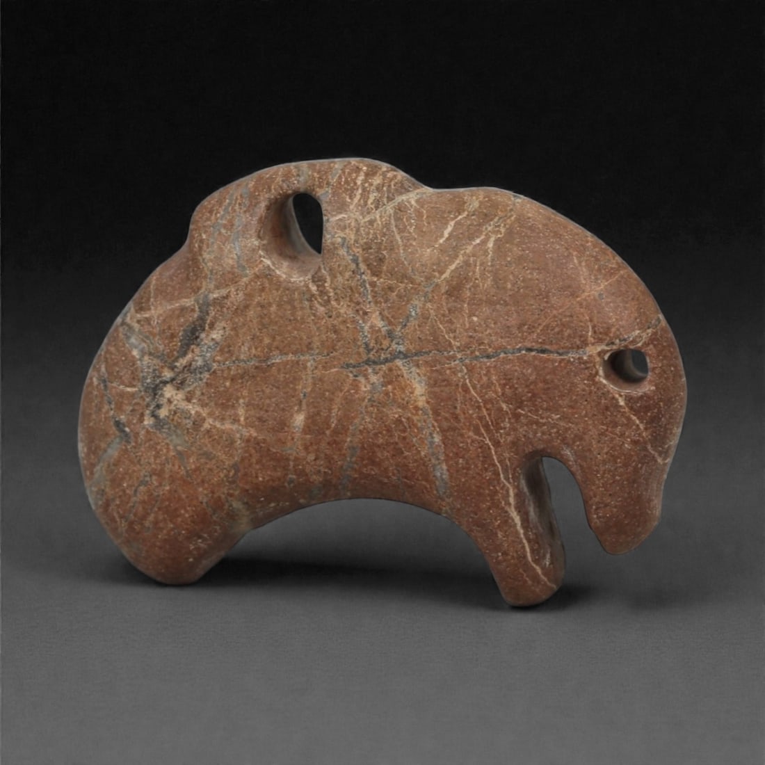 A Near Eastern Stone Zoomorphic Amulet, 3rd-2nd Millennium BCE, 85LA (1 of 2)